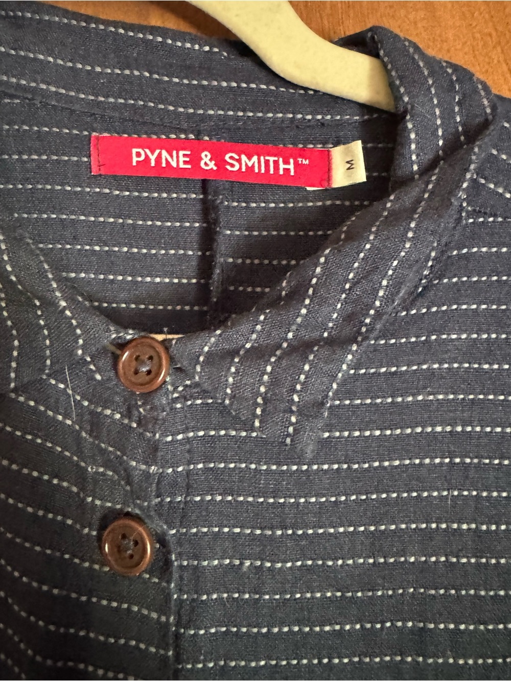Pyne and smith Navy Stripe dress - Picture 4 of 5